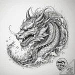 Tattoo sketch cosmic scene, ink illustration… – tattoo sketch (№1757576067_0, 11.09.2025 07:34) — tattoovalue.net