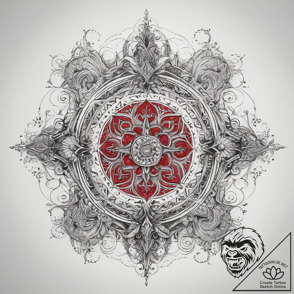 Tattoo sketch throne, concept art for tattoo,... - tattoo sketch (№1757580541_0, 11.09.2025 08:49) — tattoovalue.net