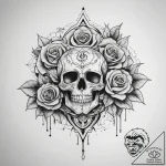 Tattoo sketch a symbolic object, tattoo drawi… – tattoo sketch (№1757582690_0, 11.09.2025 09:24) — tattoovalue.net