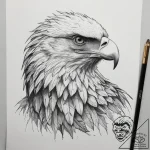 Tattoo sketch philippine eagle, artistic tatt… – tattoo sketch (№1757584831_0, 11.09.2025 10:00) — tattoovalue.net