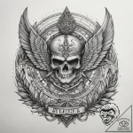 Tattoo sketch military rank stripes, tattoo d… – tattoo sketch (№1757585025_0, 11.09.2025 10:03) — tattoovalue.net