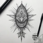 Tattoo sketch puns a cod that says “i’m a cod… – tattoo sketch (№1757586389_0, 11.09.2025 10:26) — tattoovalue.net