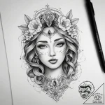 Tattoo sketch jade, tattoo drawing outline, b… – tattoo sketch (№1757587562_0, 11.09.2025 10:46) — tattoovalue.net