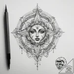Tattoo sketch sacred lore, artistic tattoo sk… – tattoo sketch (№1757587951_0, 11.09.2025 10:52) — tattoovalue.net