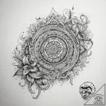 Tattoo sketch ocean, tattoo sketch design, mu… – tattoo sketch (№1757588147_0, 11.09.2025 10:55) — tattoovalue.net