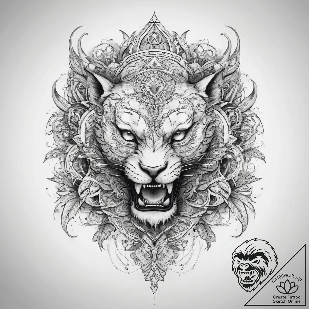 Tattoo sketch end - tattoo sketch (№1757590490_0, 11.09.2025 11:34) — tattoovalue.net