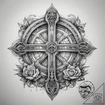 Tattoo sketch peace, tattoo line art, neo tra… – tattoo sketch (№1757590880_0, 11.09.2025 11:41) — tattoovalue.net