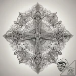 Tattoo sketch a symbolic place, ink illustrat… – tattoo sketch (№1757596156_0, 11.09.2025 13:09) — tattoovalue.net