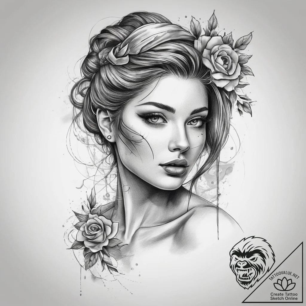 Tattoo sketch fan tattoo, tattoo sketch desig... - tattoo sketch (№1757596934_0, 11.09.2025 13:22) — tattoovalue.net