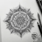 Tattoo sketch blessed creation, ink illustrat… – tattoo sketch (№1757601224_0, 11.09.2025 14:33) — tattoovalue.net