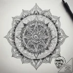 Tattoo sketch cosmic being, tattoo sketch des… – tattoo sketch (№1757601808_0, 11.09.2025 14:43) — tattoovalue.net