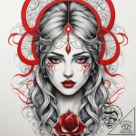 Tattoo sketch divine tattoo, artistic tattoo… – tattoo sketch (№1757602003_0, 11.09.2025 14:46) — tattoovalue.net
