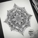 Tattoo sketch blessed portrayal, tattoo flash… – tattoo sketch (№1757602196_0, 11.09.2025 14:49) — tattoovalue.net
