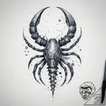 Tattoo sketch scorpio constellation, tattoo l… – tattoo sketch (№1757602394_0, 11.09.2025 14:53) — tattoovalue.net