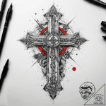 Tattoo sketch road, tattoo line art, on a cle… – tattoo sketch (№1757603565_0, 11.09.2025 15:12) — tattoovalue.net
