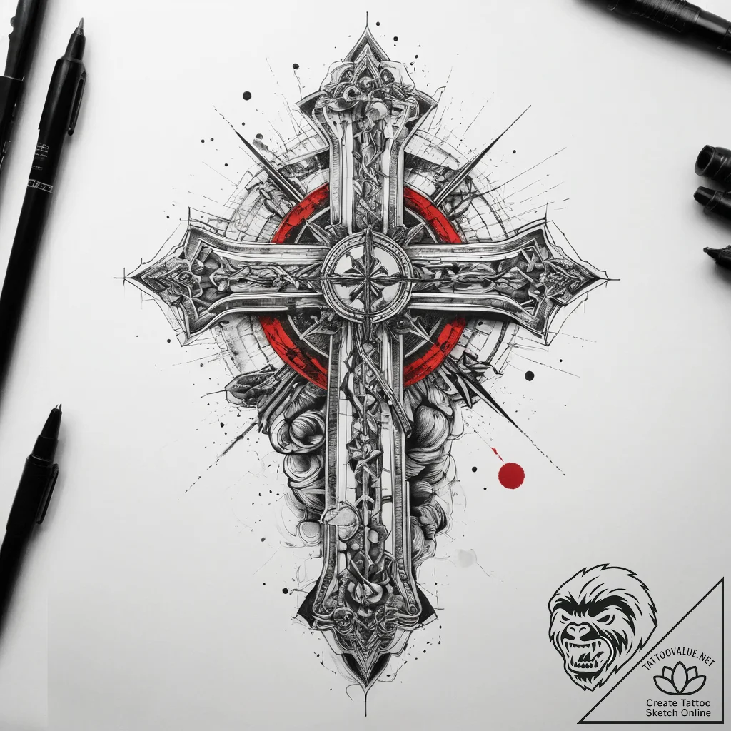 Tattoo sketch road, tattoo line art, on a cle... - tattoo sketch (№1757603565_0, 11.09.2025 15:12) — tattoovalue.net