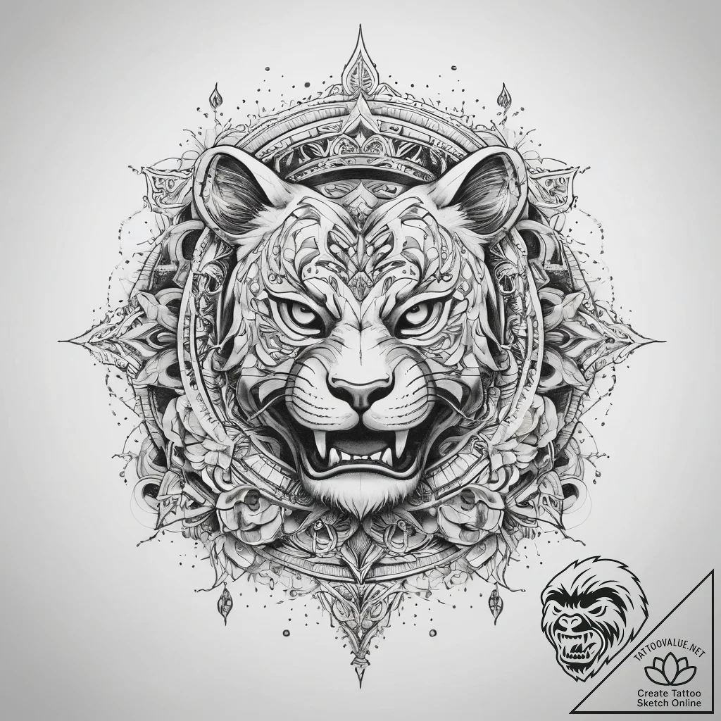 Tattoo sketch element - tattoo sketch (№1757604924_0, 11.09.2025 15:35) — tattoovalue.net