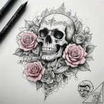 Tattoo sketch pink, concept art for tattoo, m… – tattoo sketch (№1757605121_0, 11.09.2025 15:38) — tattoovalue.net