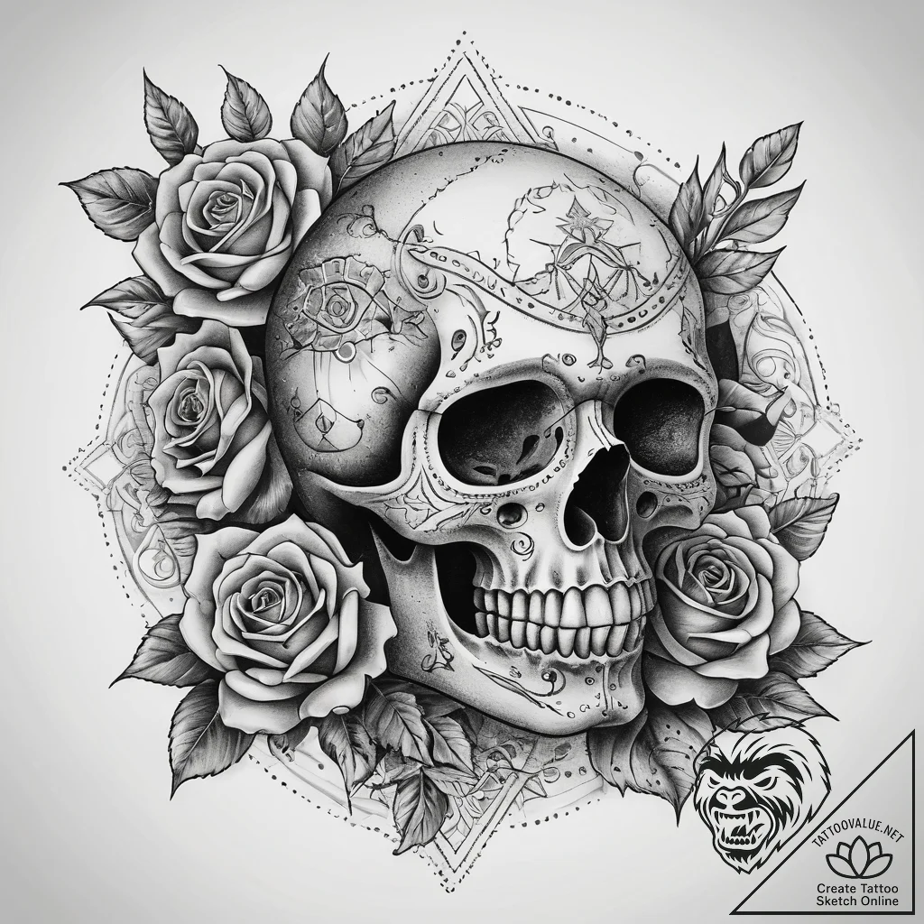Tattoo sketch wood, tattoo drawing outline, d... - tattoo sketch (№1757605513_0, 11.09.2025 15:45) — tattoovalue.net