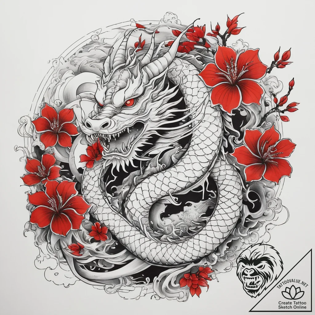 Tattoo sketch edge, artistic tattoo sketch, c... - tattoo sketch (№1757605903_0, 11.09.2025 15:51) — tattoovalue.net