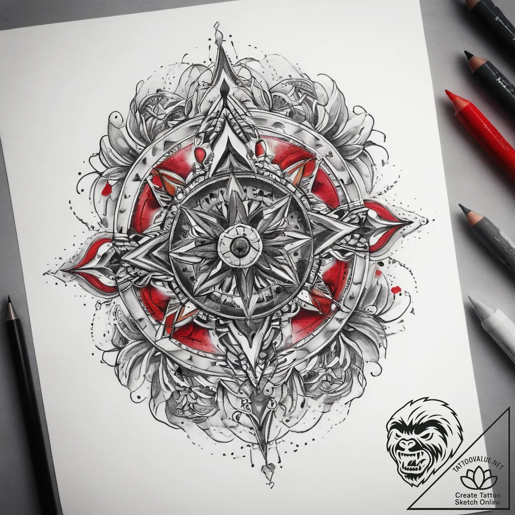 Tattoo sketch cosmic life, tattoo line art, r... - tattoo sketch (№1757606100_0, 11.09.2025 15:55) — tattoovalue.net