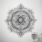 Tattoo sketch cosmic lore – tattoo sketch (№1757606490_0, 11.09.2025 16:01) — tattoovalue.net