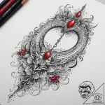 Tattoo sketch planarian, tattoo line art, neo… – tattoo sketch (№1757607855_0, 11.09.2025 16:24) — tattoovalue.net