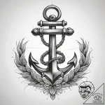 Tattoo sketch anchor, tattoo drawing outline,… – tattoo sketch (№1757612697_0, 11.09.2025 17:44) — tattoovalue.net