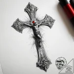 Tattoo sketch dark academia open book, tattoo… – tattoo sketch (№1757619671_0, 11.09.2025 19:41) — tattoovalue.net