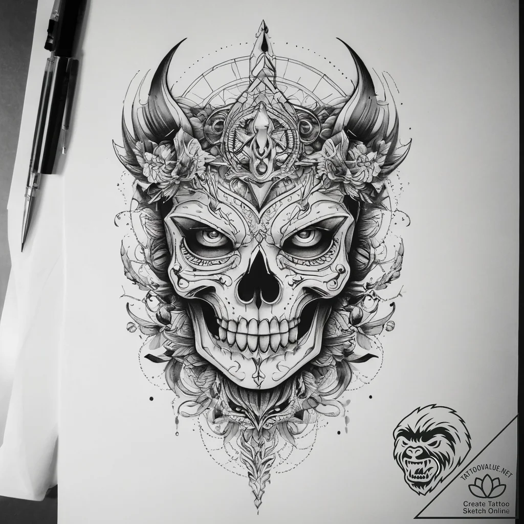 Tattoo sketch map, ink illustration for tatto... - tattoo sketch (№1757620446_0, 11.09.2025 19:54) — tattoovalue.net