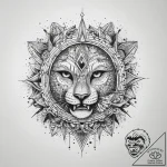 Tattoo sketch cosmic representation, tattoo l… – tattoo sketch (№1757621413_0, 11.09.2025 20:10) — tattoovalue.net