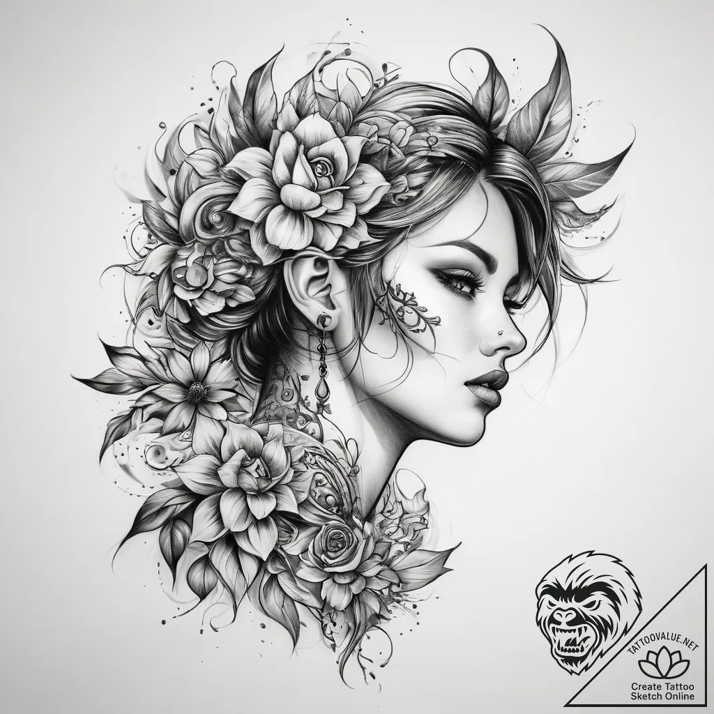 Tattoo sketch body - tattoo sketch (№1757622768_0, 11.09.2025 20:32) — tattoovalue.net