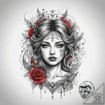 Tattoo sketch holy foundation, tattoo drawing… – tattoo sketch (№1757627045_0, 11.09.2025 21:44) — tattoovalue.net