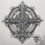 Tattoo sketch узор в стиле ар-деко, ink illus… – tattoo sketch (№1757628213_0, 11.09.2025 22:03) — tattoovalue.net