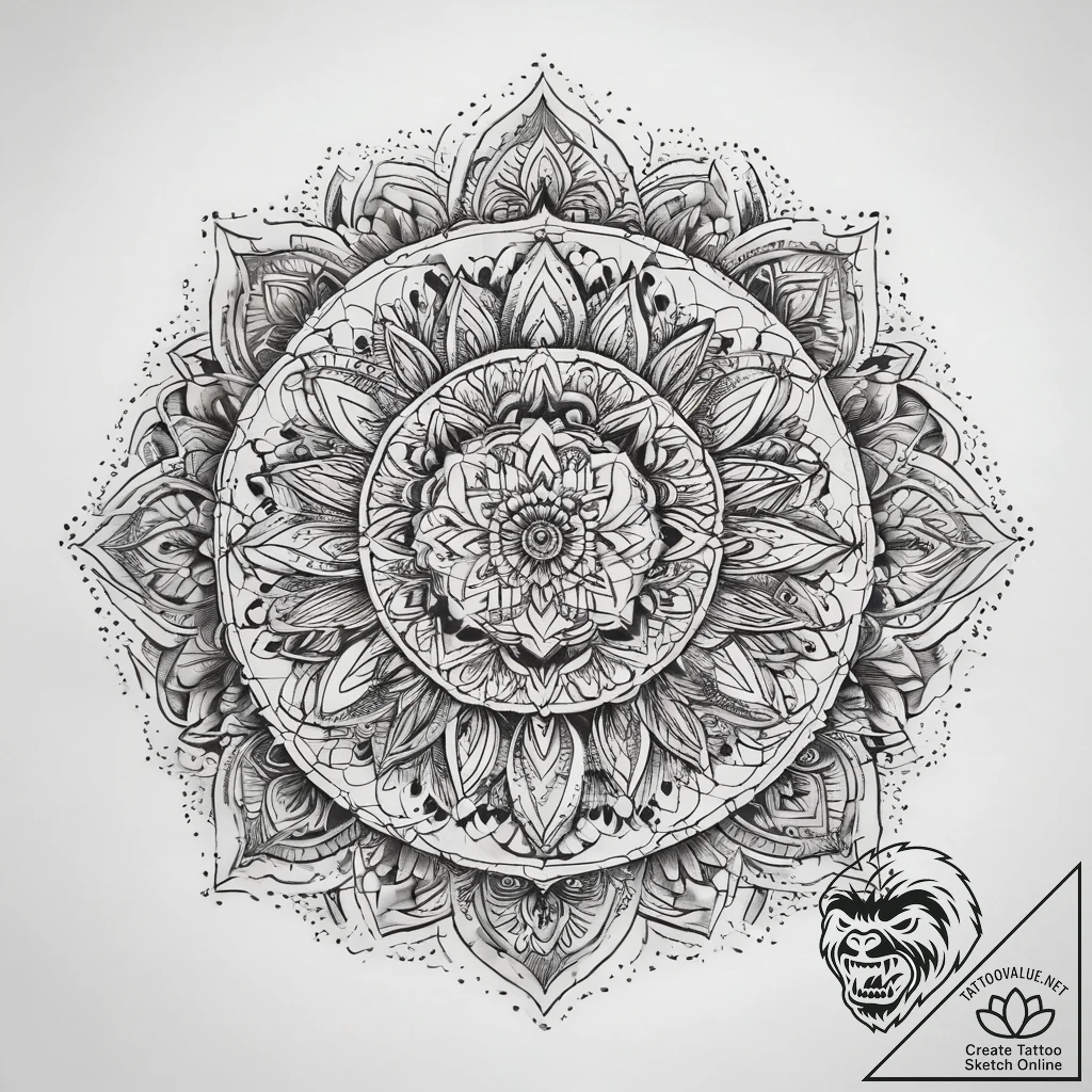 Tattoo sketch flower crown, tattoo drawing ou... - tattoo sketch (№1757629188_0, 11.09.2025 22:19) — tattoovalue.net