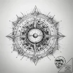 Tattoo sketch cosmic cosmos – tattoo sketch (№1757633273_0, 11.09.2025 23:27) — tattoovalue.net