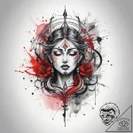 Tattoo sketch sacred soul, tattoo sketch desi… – tattoo sketch (№1757635225_0, 12.09.2025 00:00) — tattoovalue.net