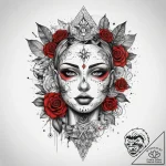 Tattoo sketch dark, concept art for tattoo, o… – tattoo sketch (№1757636200_0, 12.09.2025 00:16) — tattoovalue.net