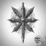 Tattoo sketch hieroglyphic symbol for “war” w… – tattoo sketch (№1757640080_0, 12.09.2025 01:21) — tattoovalue.net