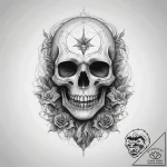 Tattoo sketch ghost, concept art for tattoo,… – tattoo sketch (№1757642807_0, 12.09.2025 02:06) — tattoovalue.net