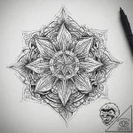 Tattoo sketch radiant – tattoo sketch (№1757647684_0, 12.09.2025 03:28) — tattoovalue.net