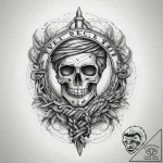 Tattoo sketch rope, tattoo sketch design, bla… – tattoo sketch (№1757650204_0, 12.09.2025 04:10) — tattoovalue.net