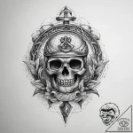 Tattoo sketch leg, tattoo line art, on a clea… – tattoo sketch (№1757650977_0, 12.09.2025 04:22) — tattoovalue.net