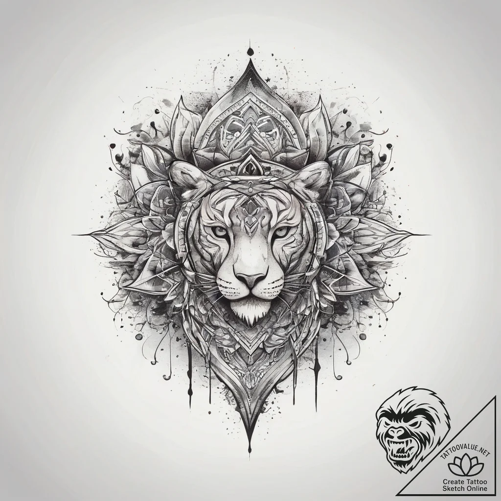 Tattoo sketch element, tattoo sketch design,... - tattoo sketch (№1757651755_0, 12.09.2025 04:35) — tattoovalue.net