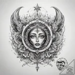 Tattoo sketch blessed universe, tattoo sketch… – tattoo sketch (№1757652341_0, 12.09.2025 04:45) — tattoovalue.net