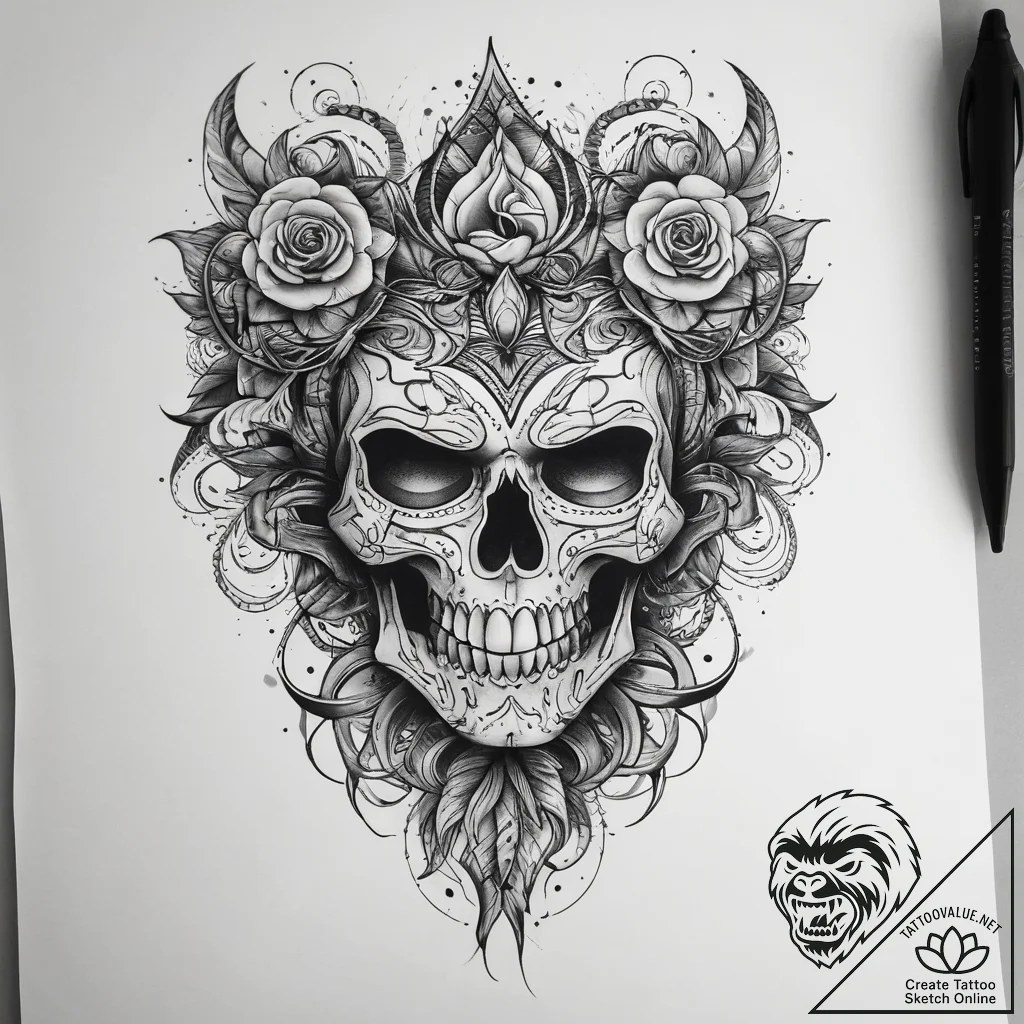 Tattoo sketch world, concept art for tattoo,... - tattoo sketch (№1757653124_0, 12.09.2025 04:58) — tattoovalue.net
