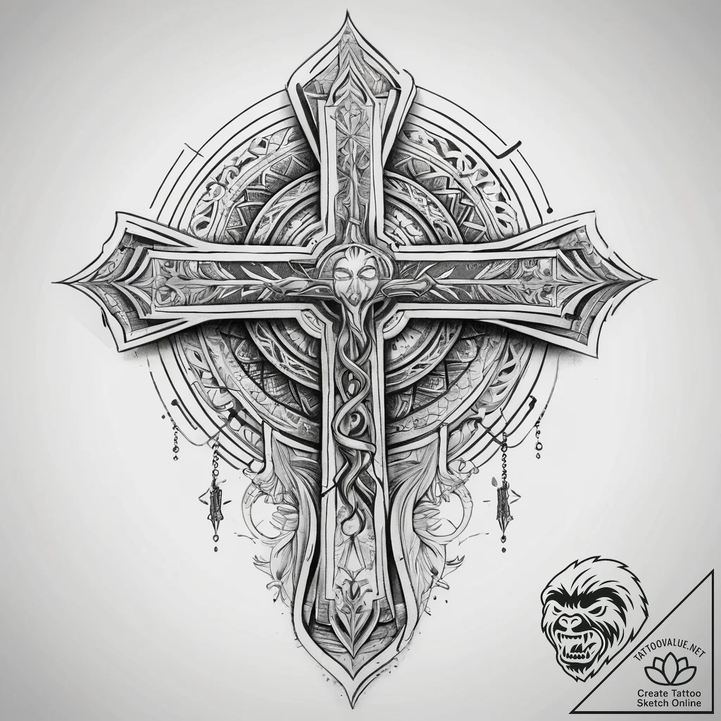 Tattoo sketch spiritual awakening, tattoo lin... - tattoo sketch (№1757662870_0, 12.09.2025 07:41) — tattoovalue.net