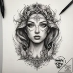 Tattoo sketch siren tattoo, tattoo sketch des… – tattoo sketch (№1757663258_0, 12.09.2025 07:47) — tattoovalue.net