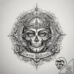 Tattoo sketch sacred soul, tattoo sketch desi… – tattoo sketch (№1757663845_0, 12.09.2025 07:57) — tattoovalue.net