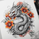 Tattoo sketch blessed ground, tattoo line art… – tattoo sketch (№1757666574_0, 12.09.2025 08:42) — tattoovalue.net